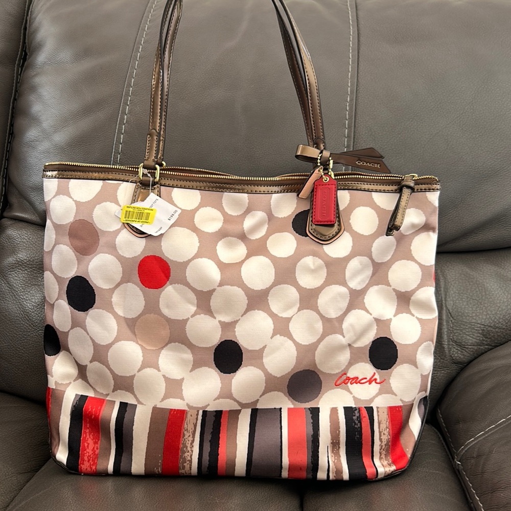 Coach purse, never used and has been in the protective bag the entire time.